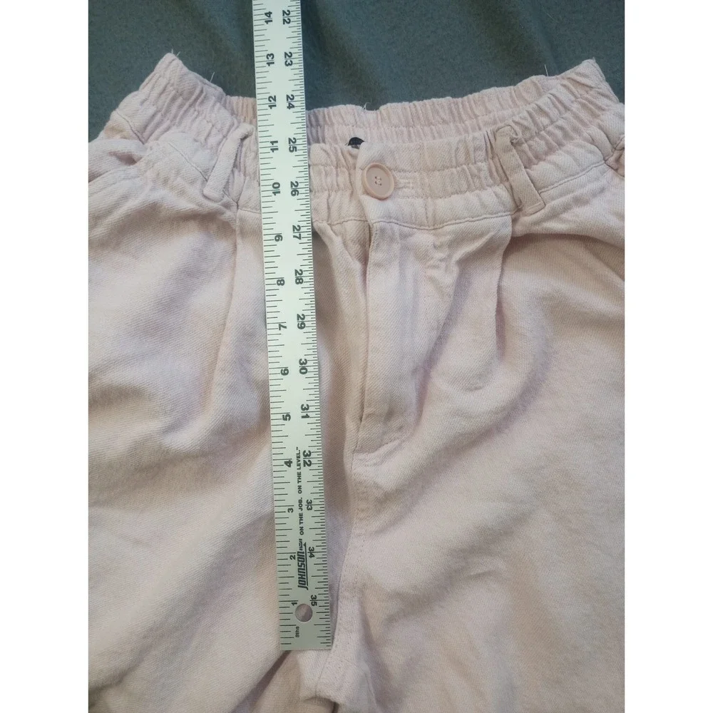 Zara linen cropped